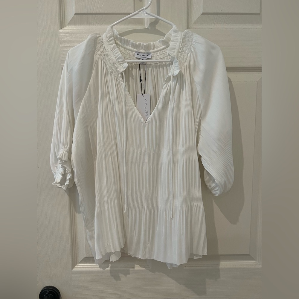 NWT Current air white blouse